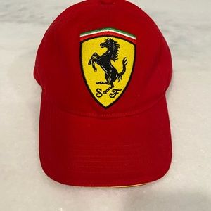 Scuderia Ferrari adjustable hat in excellent condition